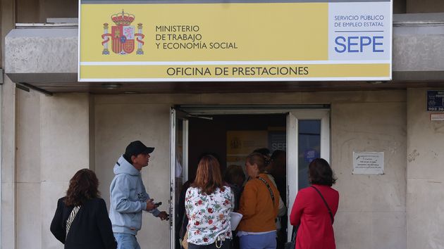 Una oficina de prestaciones del SEPE