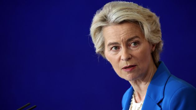 La presidenta de la Comisión, Ursula von der Leyen
