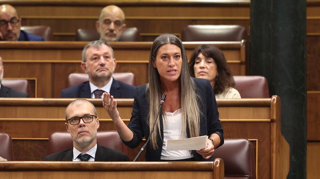 La portavoz de Junts en el Congreso, Miriam Nogueras