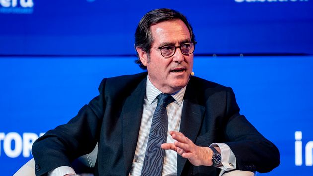 El presidente de la CEOE, Antonio Garamendi