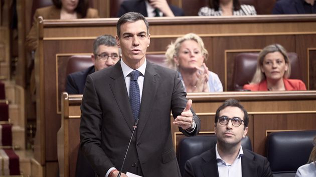 El presidente del Gobierno, Pedro Sánchez
