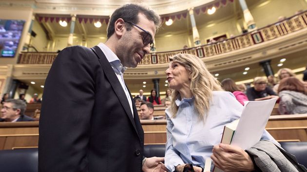 Carlos Cuerpo y Yolanda Díaz