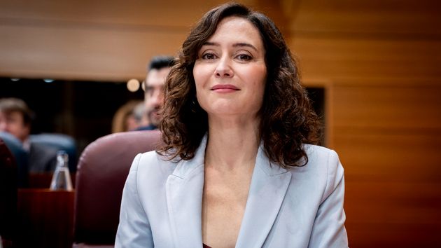 La presidenta madrileña, Isabel Díaz Ayuso.