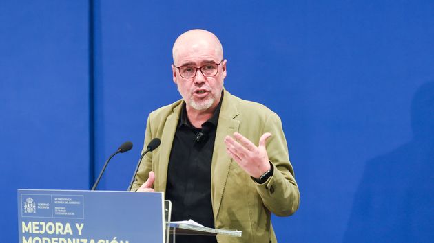 Unai Sordo, secretario general de CCOO, en una imagen de archivo