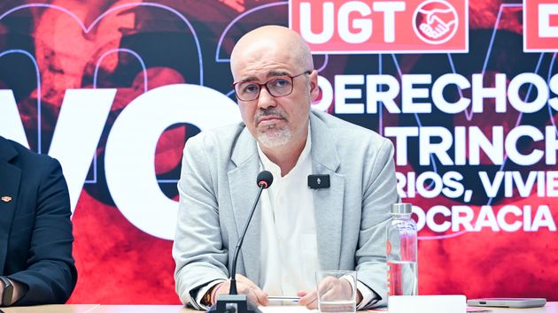 El secretario general de CCOO, Unai Sordo
