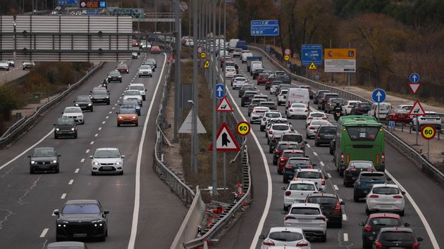 Tráfico durante la operación salida