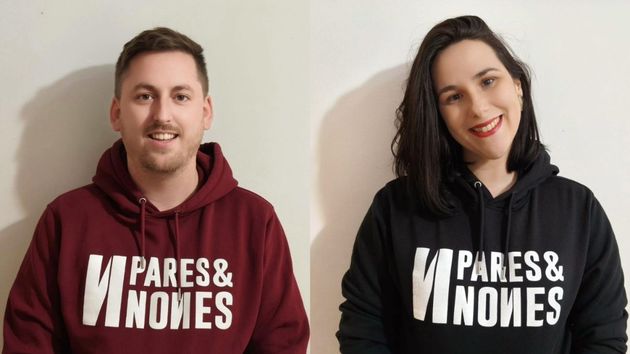 Alejandro y Sandra, creadores de Pares & Nones