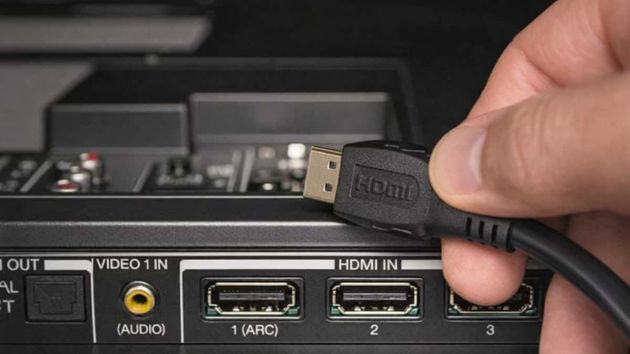 un cable de HDMI