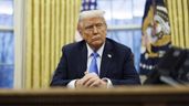 Donadl Trump en el despacho oval