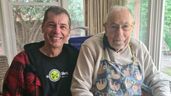 Lubosh Hanuska, de 61 años, viviendo con Will, de 102 años