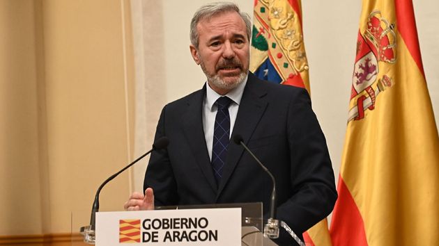 El presidente de Aragón, Jorge Azcón.