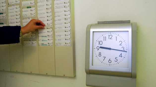 Registro horario de una empresa