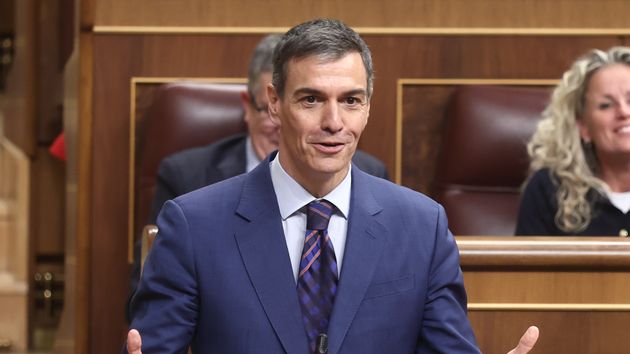 El presidente del Gobierno, Pedro Sánchez