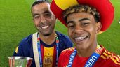 mounir nasroui con lamine yamal