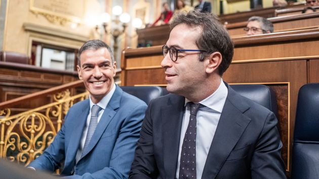 El presidente del Gobierno junto al ministro de Economía