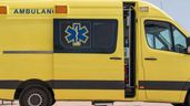 Una ambulancia