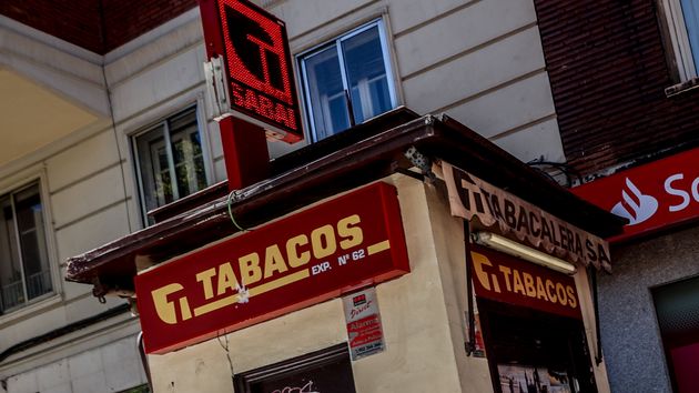 un estanco en la calle