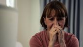 Una mujer triste