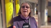 Ana María Gutiérrez, ama de casa, durante la entrevista.