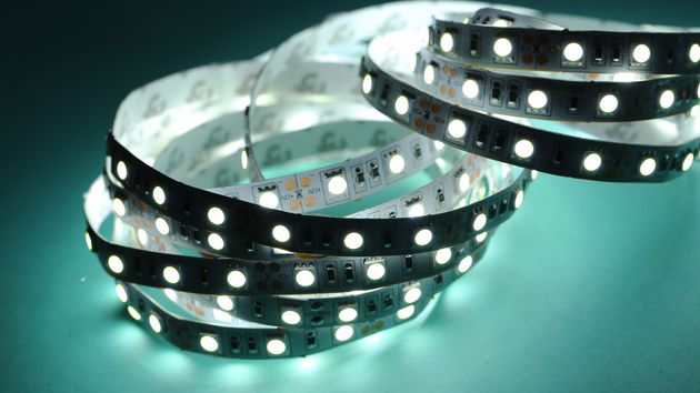 unas tiras led