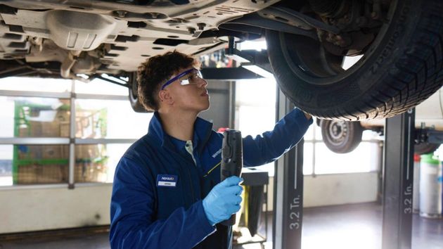 Un trabajador de Norauto