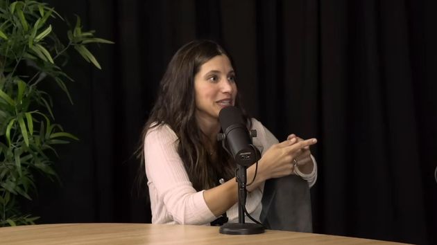 Rocío durante la entrevista