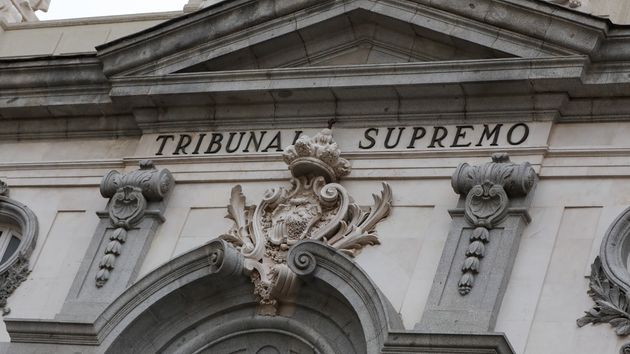 Fachada del edificio del Tribunal Supremo