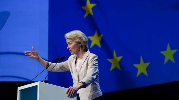 La presidenta de la Comisión Europea, Ursula Von Der Leyen