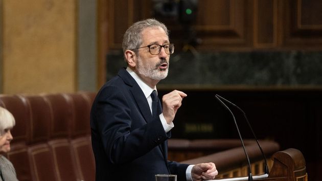 El portavoz económico de Sumar en el Congreso, Carlos Martín,