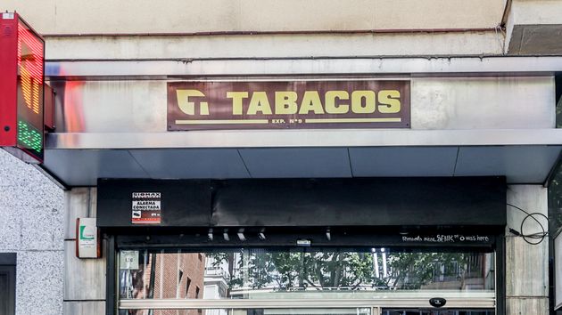 Fachada de un estanco