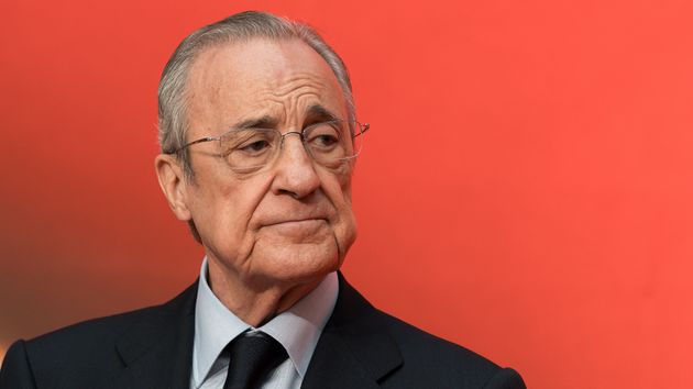 El presidente del Real Madrid, Florentino Pérez