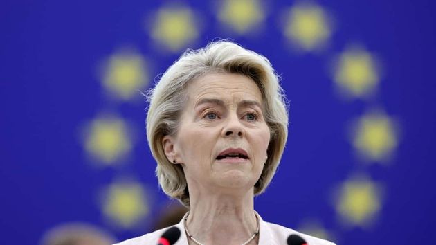 La presidenta de la Comisión Europea Úrsula Von der Layen