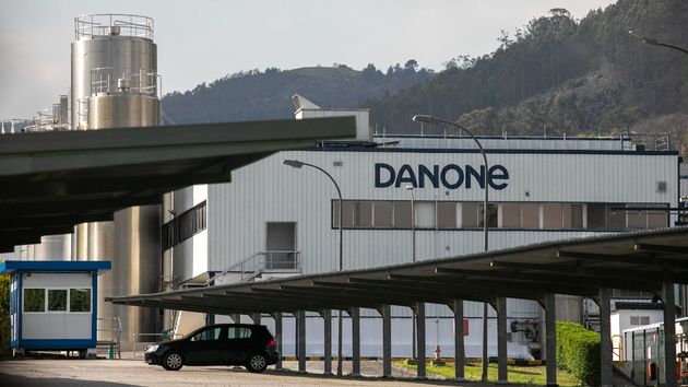 Imagen de una de las fábricas de Danone