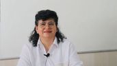 Rosa durante la entrevista