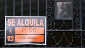 Un cartel de 'se alquila' de una vivienda aleatoria