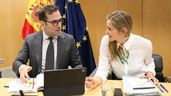 El ministro de Economía, Carlos Cuerpo, y la ministra para la Transición Ecológica y Reto Demográfico, Sara Aagesen