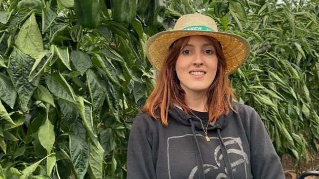 Ainoa Doñas, agricultora