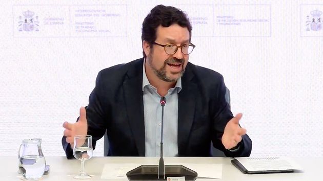 Joaquín Pérez Rey, Secretario de Trabajo.
