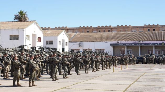 Legionarios en Melilla
