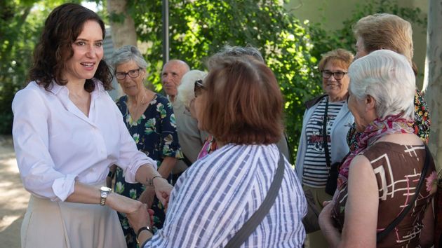 La presidenta de la Comunidad de Madrid, Isabel Díaz Ayuso