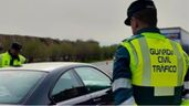 Un control de la Guardia Civil de Tráfico