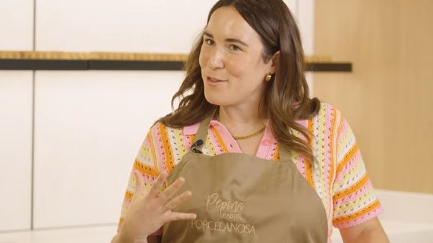 Noelia, pastelera. 
