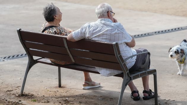 Una pareja de jubilados