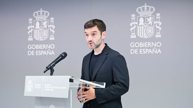 El ministro de Derechos Sociales, Consumo y Agenda 2030, Pablo Bustinduy