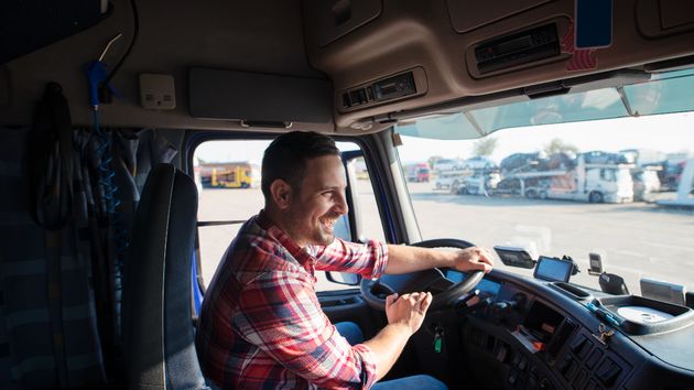 Imagen ilustrativa de un camionero.