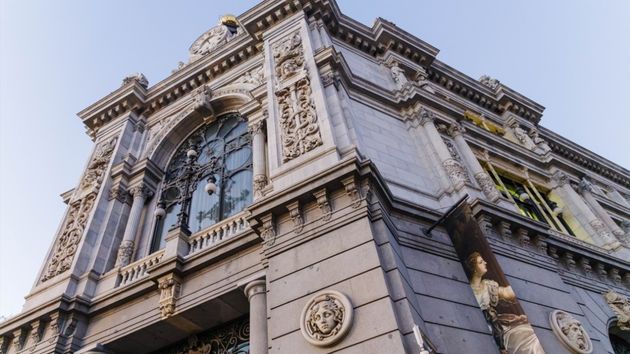 Fachada del Banco de España en Madrid