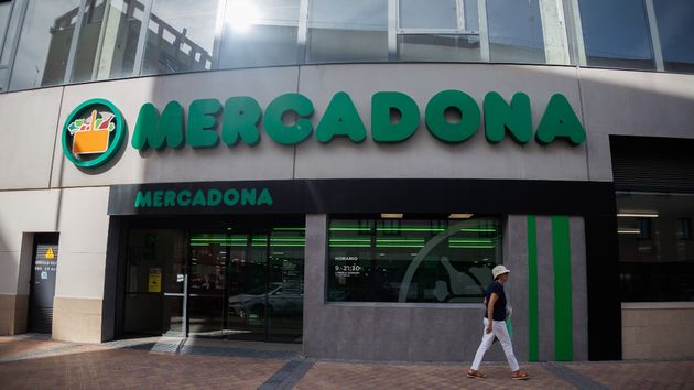 Fachada del supermercado del Mercadona