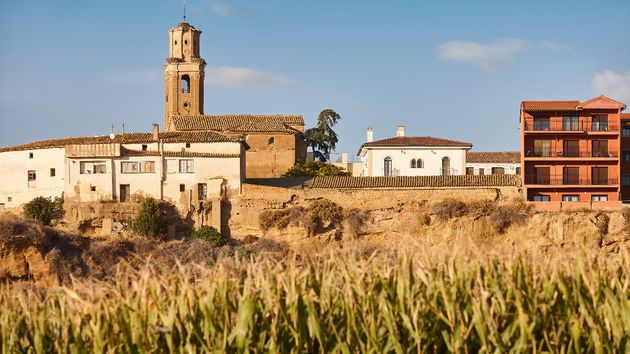 Un pueblo pequeño perteneciente a la España vaciada
