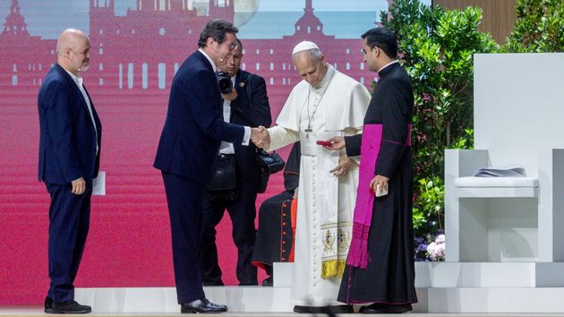 Garamendi, Unai Sordo y el Papa León XIV.
