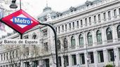 Parada de metro en el Banco de España